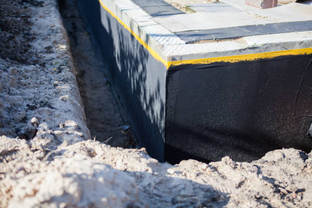 Crawl space vapor barrier installation in Mattoon, IL